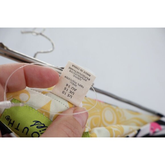 Loudmouth Golf Womens Skort Skirt Size 10 Flamingo Zebra Tropical Pickleball - Picture 7 of 10